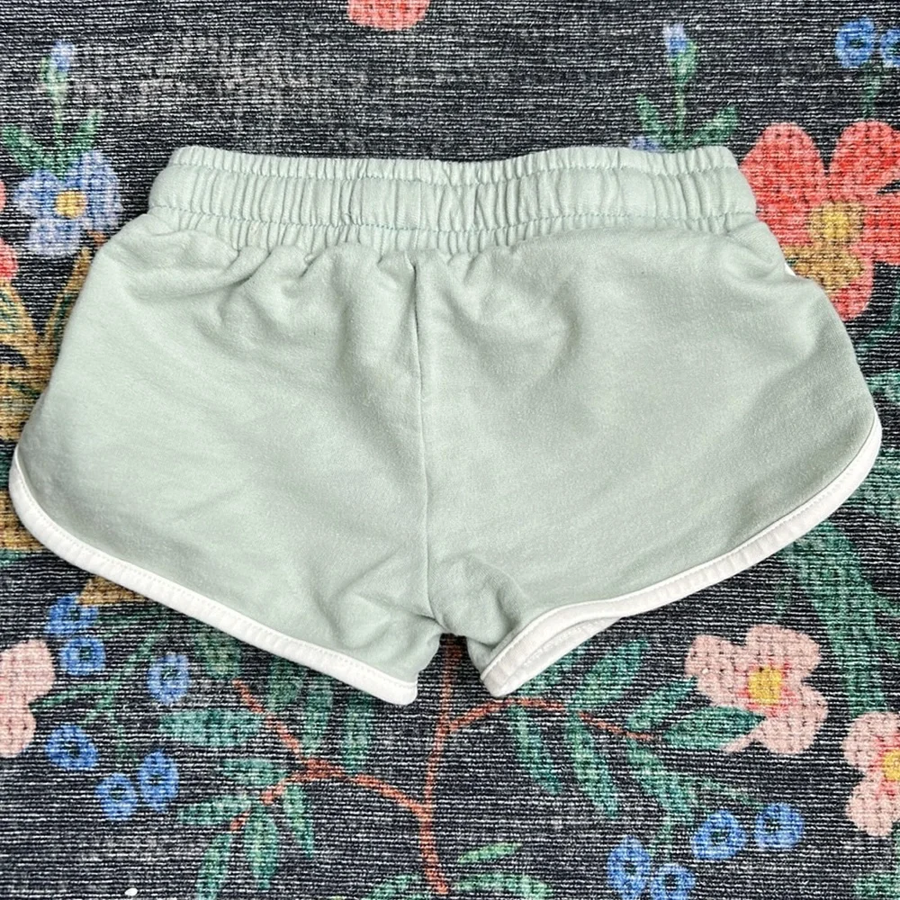 SweetHoney Mint Green Trim Girls' Athletic Shorts